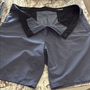 Volcom Blue Hybrid Shorts Lightweight Performance